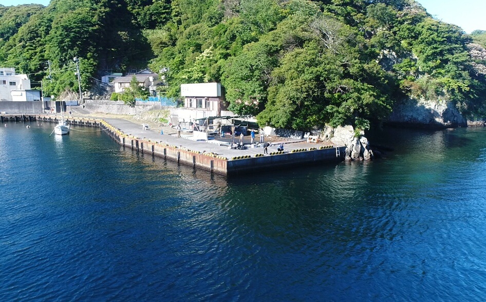 田子漁港 赤崎堤防