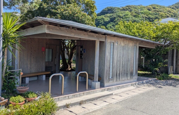 田子漁港のトイレ